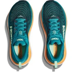Hoka Zapatillas Running Hombre - Gaviota 5 - Deep Lagoon / Sherbet -Hoka hoka gaviota 5 running shoes deep lagoon sherbet 7 1502665