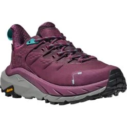 Hoka Zapatillas Senderismo Mujer - Kaha 2 Low GTX - Grape Wine / Coastal Shade
