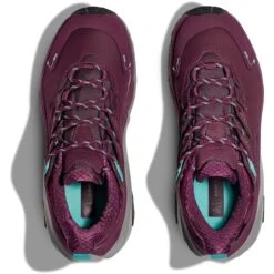 Hoka Zapatillas Senderismo Mujer - Kaha 2 Low GTX - Grape Wine / Coastal Shade -Hoka hoka kaha 2 low gtx women s hiking shoes grape wine coastal shade 4 1364412