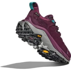 Hoka Zapatillas Senderismo Mujer - Kaha 2 Low GTX - Grape Wine / Coastal Shade -Hoka hoka kaha 2 low gtx women s hiking shoes grape wine coastal shade 6 1364408