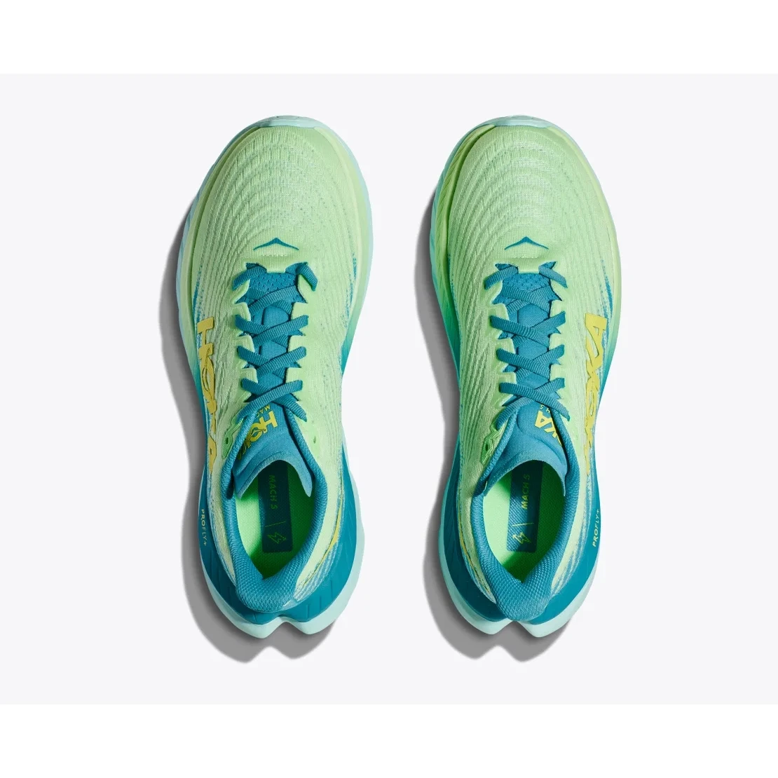 Hoka Zapatillas Running - Mach 5 - Lime Glow / Ocean Mist 9 Hoka Zapatillas Running - Mach 5 - Lime Glow / Ocean Mist - Imagen 7