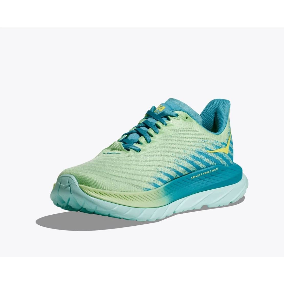Hoka Zapatillas Running - Mach 5 - Lime Glow / Ocean Mist 4 Hoka Zapatillas Running - Mach 5 - Lime Glow / Ocean Mist - Imagen 2