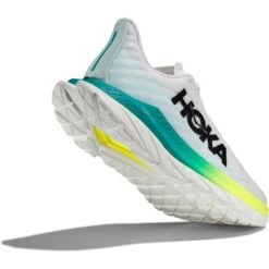 Hoka Zapatillas Running - Mach 5 Wide - Blanco / Blue Glass -Hoka hoka mach 5 running shoes white blue glass 8 1503122