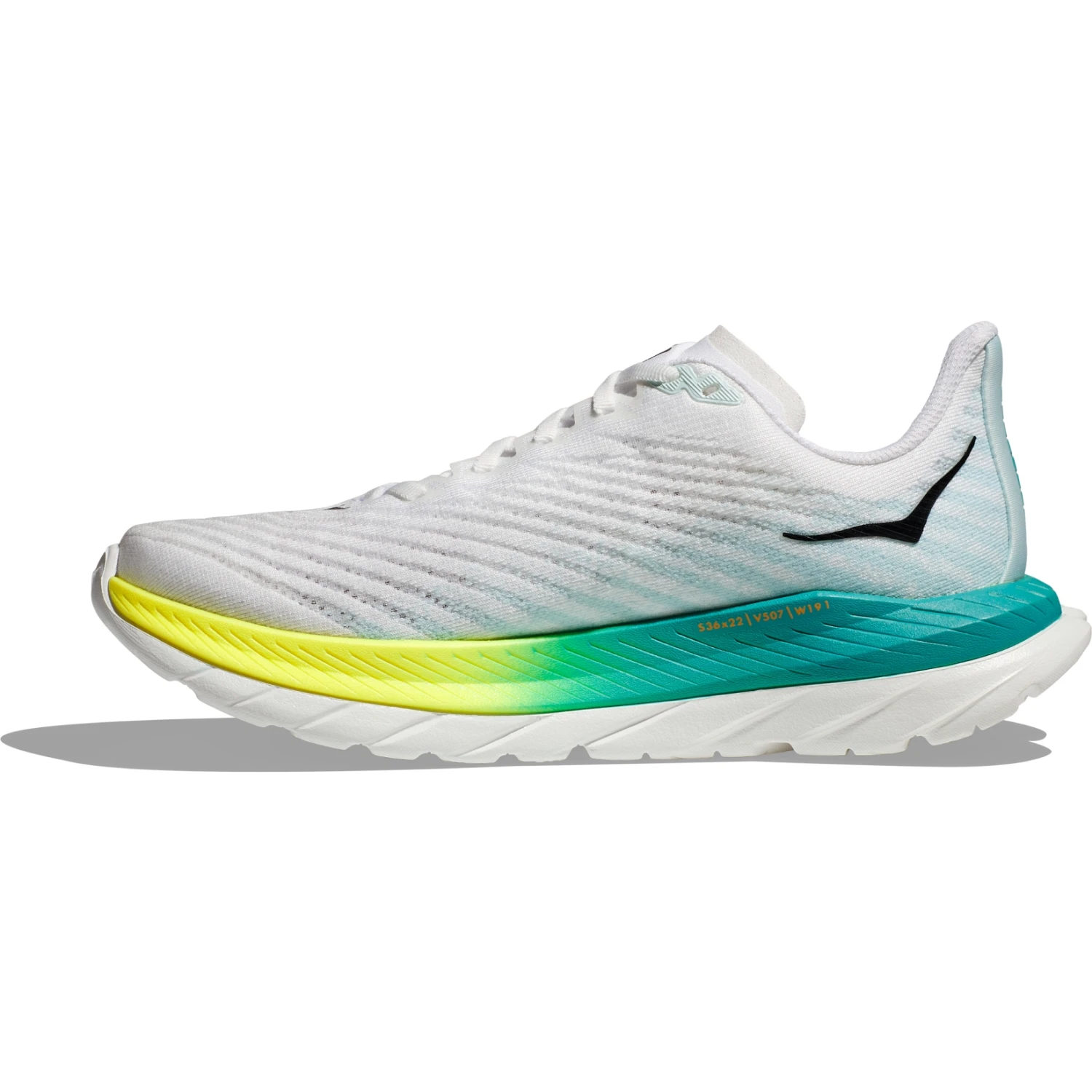 Hoka Zapatillas Running Mujer - Mach 5 - Blanco / Blue Glass 6 Hoka Zapatillas Running Mujer - Mach 5 - Blanco / Blue Glass - Imagen 4