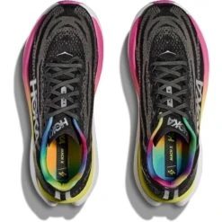Hoka Zapatillas Running Mujer - Mach X - Negro / Plata -Hoka hoka mach x womens running shoes black silver 1 1503051