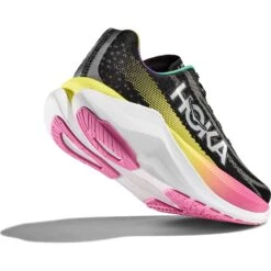 Hoka Zapatillas Running Mujer - Mach X - Negro / Plata -Hoka hoka mach x womens running shoes black silver 7 1503057