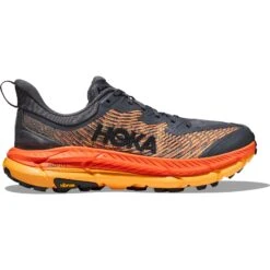 Hoka Zapatillas Running Hombre - Mafate Speed 4 - Castlerock / Negro -Hoka hoka mafate speed 4 running shoes castlerock black 8 1503178