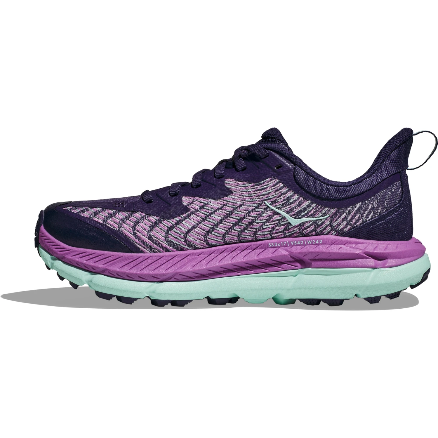 Hoka Zapatillas Running Mujer - Mafate Speed 4 - Night Sky / Orchid Flower 6 Hoka Zapatillas Running Mujer - Mafate Speed 4 - Night Sky / Orchid Flower - Imagen 4