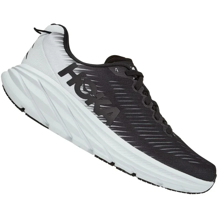 Hoka Zapatillas Running Mujer - Rincon 3 Wide - Negro / Blanco 4 Hoka Zapatillas Running Mujer - Rincon 3 Wide - Negro / Blanco - Imagen 2