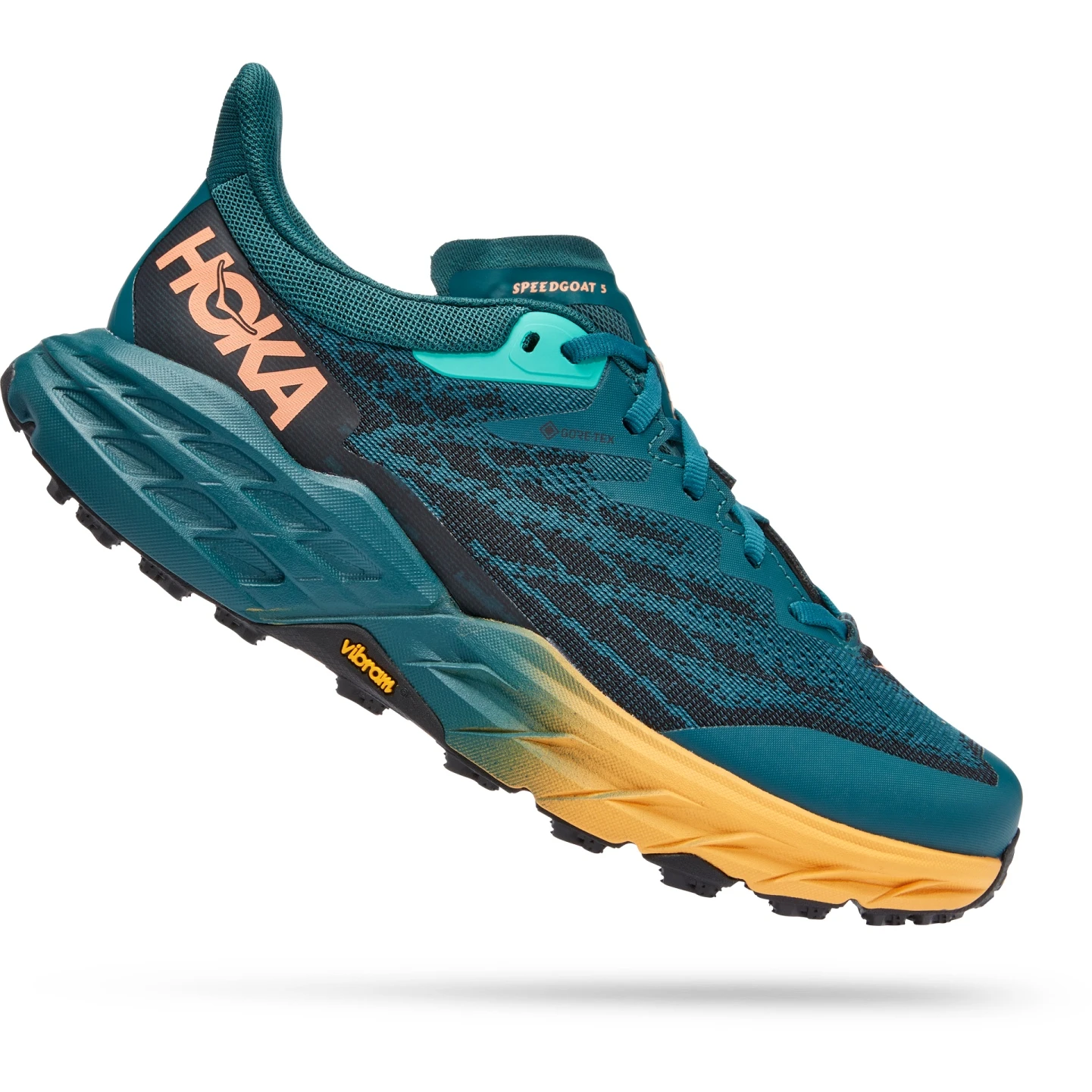Hoka Zapatillas Running Mujer - Speedgoat 5 GTX - Deep Teal / Negro 5 Hoka Zapatillas Running Mujer - Speedgoat 5 GTX - Deep Teal / Negro - Imagen 3