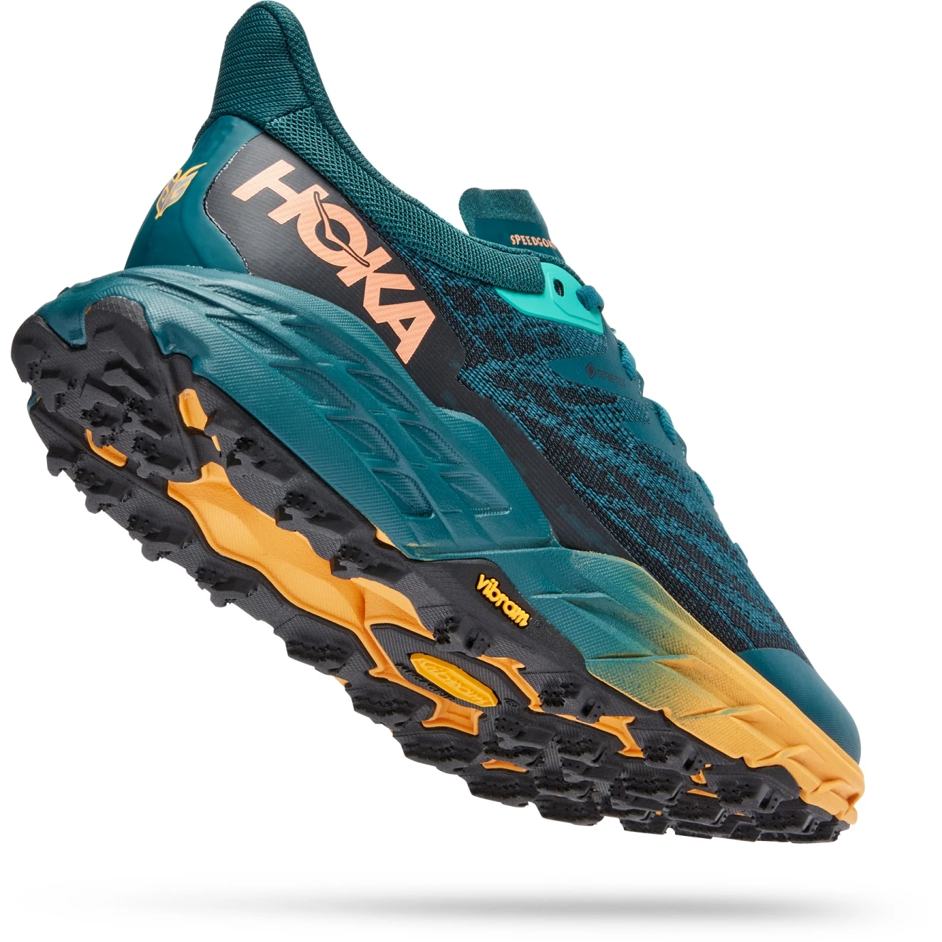 Hoka Zapatillas Running Mujer - Speedgoat 5 GTX - Deep Teal / Negro 4 Hoka Zapatillas Running Mujer - Speedgoat 5 GTX - Deep Teal / Negro - Imagen 2