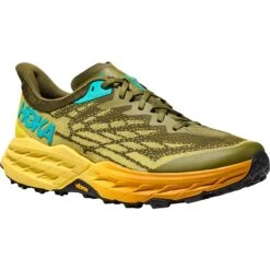 Hoka Zapatillas Running Hombre - Speedgoat 5 - Avocado / Passion Fruit