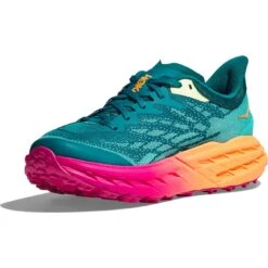 Hoka Zapatillas Running Mujer - Speedgoat 5 - Deep Lake / Ceramic -Hoka hoka speedgoat 5 women s running shoes deep lake ceramic 1 1364855