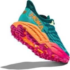 Hoka Zapatillas Running Mujer - Speedgoat 5 - Deep Lake / Ceramic -Hoka hoka speedgoat 5 women s running shoes deep lake ceramic 2 1364856