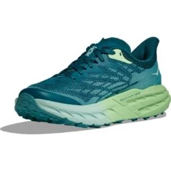 Hoka -Hoka hoka speedgoat 5 womens running shoes deep lagoon ocean mist 4 1503316