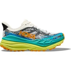 Hoka Zapatillas Running Hombre - Stinson 7 - Blanco / Evening Primrose -Hoka hoka stinson 7 running shoes white evening primrose 7 1527490