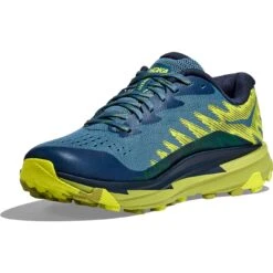 Hoka Zapatillas Running Hombre - Torrent 3 - Bluesteel / Dark Citron -Hoka hoka torrent 3 running shoes bluesteel dark citron 4 1377768