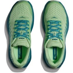 Hoka Zapatillas Running Mujer - Torrent 3 - Lime Glow / Deep Lagoon -Hoka hoka torrent 3 womens running shoes lime glow deep lagoon 6 1503452