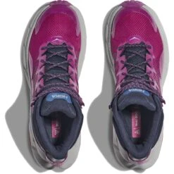 Hoka Zapatillas Trekking Mujer - Trail Code GTX - Beautyberry / Harbor Mist -Hoka hoka trail code gtx women s hiking shoes beautyberry harbor mist 4 1364871