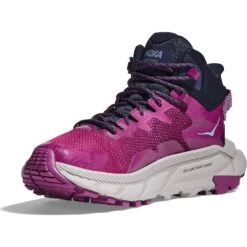 Hoka Zapatillas Trekking Mujer - Trail Code GTX - Beautyberry / Harbor Mist -Hoka hoka trail code gtx women s hiking shoes beautyberry harbor mist 5 1364872
