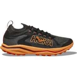 Hoka Zapatillas Running - Zinal 2 - Negro / Sherbet -Hoka hoka zinal 2 running shoes black sherbet 7 1503510