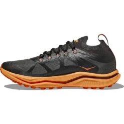 Hoka Zapatillas Running - Zinal 2 - Negro / Sherbet -Hoka hoka zinal 2 running shoes black sherbet 8 1503499