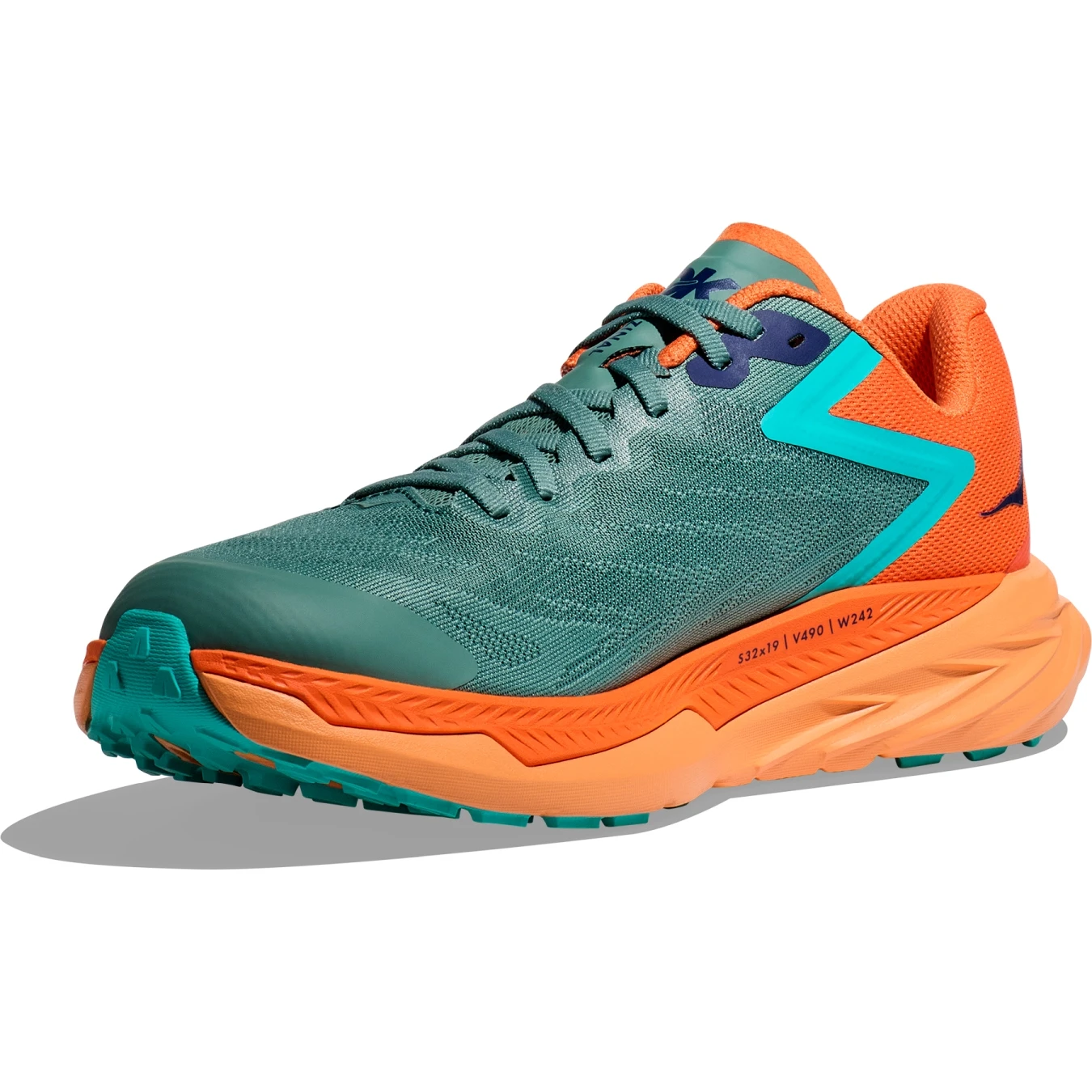 Hoka Zapatillas Running - Zinal - Trellis / Vibrant Orange 5 Hoka Zapatillas Running - Zinal - Trellis / Vibrant Orange - Imagen 3