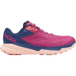 Hoka Zapatillas Running Mujer - Zinal - Festival Fuchsia / Bellwether Blue -Hoka hoka zinal women s running shoes festival fuchsia bellwether blue 5 1240654