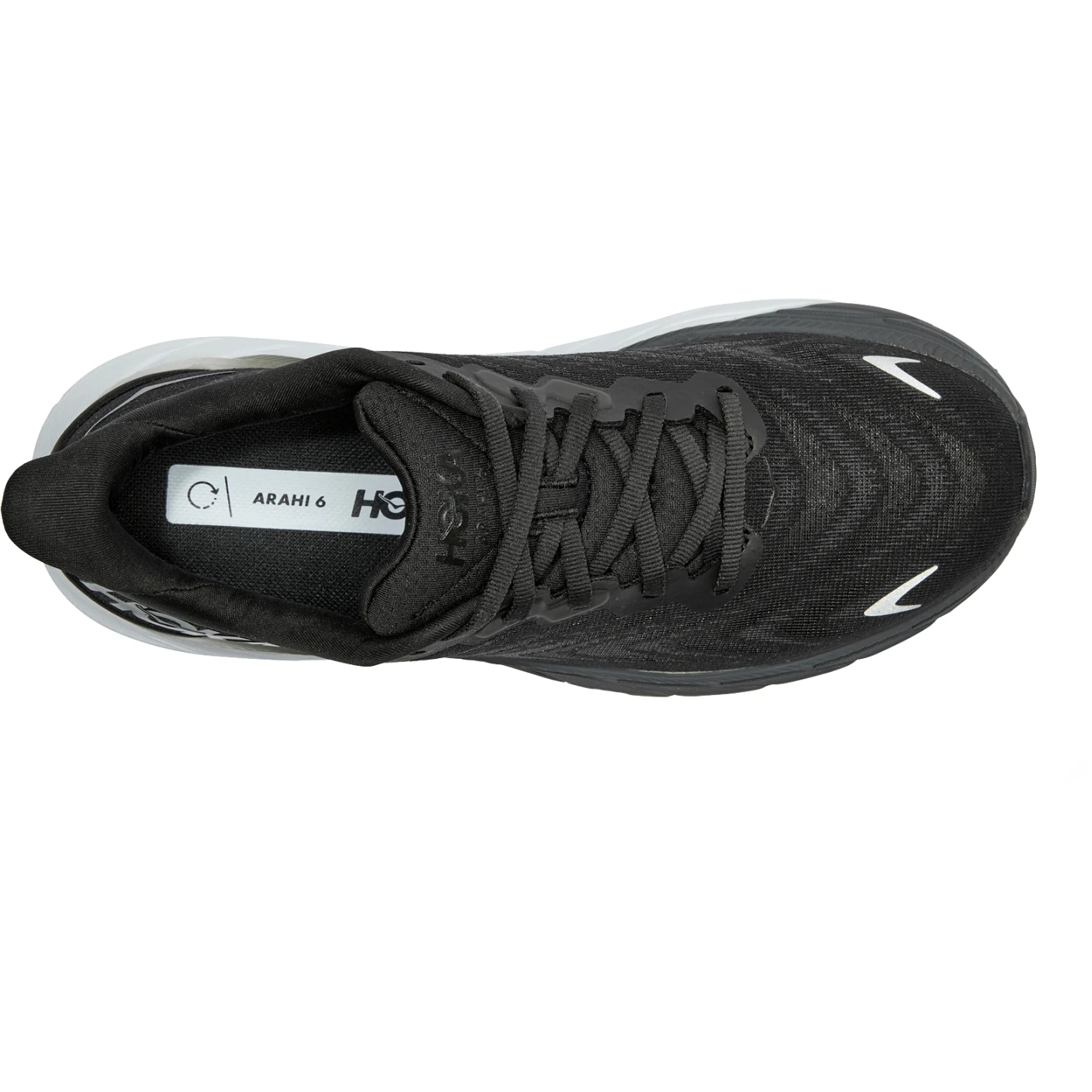 Hoka Zapatillas Running Mujer - Arahi 6 Wide - Negro / Blanco 6 Hoka Zapatillas Running Mujer - Arahi 6 Wide - Negro / Blanco - Imagen 4