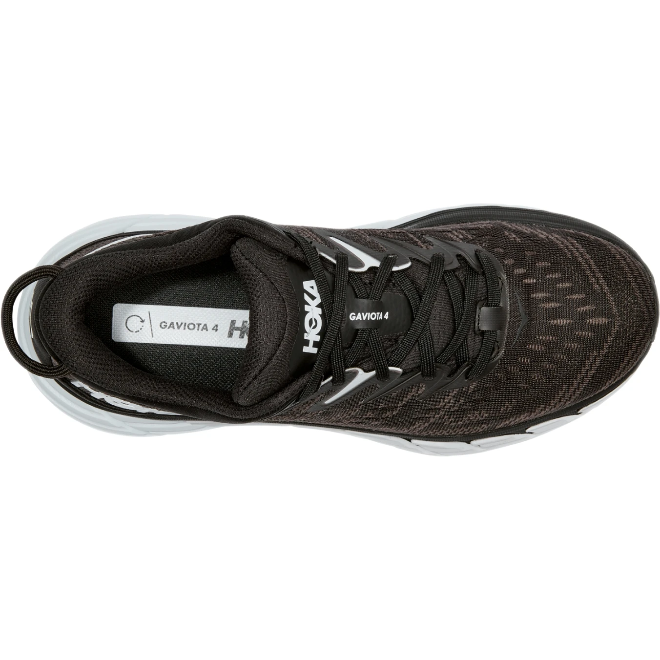 Hoka Zapatillas Running Mujer - Gaviota 4 - Negro / Blanco 6 Hoka Zapatillas Running Mujer - Gaviota 4 - Negro / Blanco - Imagen 4