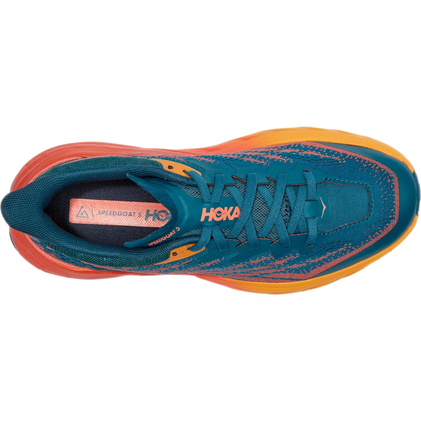 Hoka Zapatillas Running Mujer - Speedgoat 5 Wide - Blue Coral / Camellia 6 Hoka Zapatillas Running Mujer - Speedgoat 5 Wide - Blue Coral / Camellia - Imagen 4