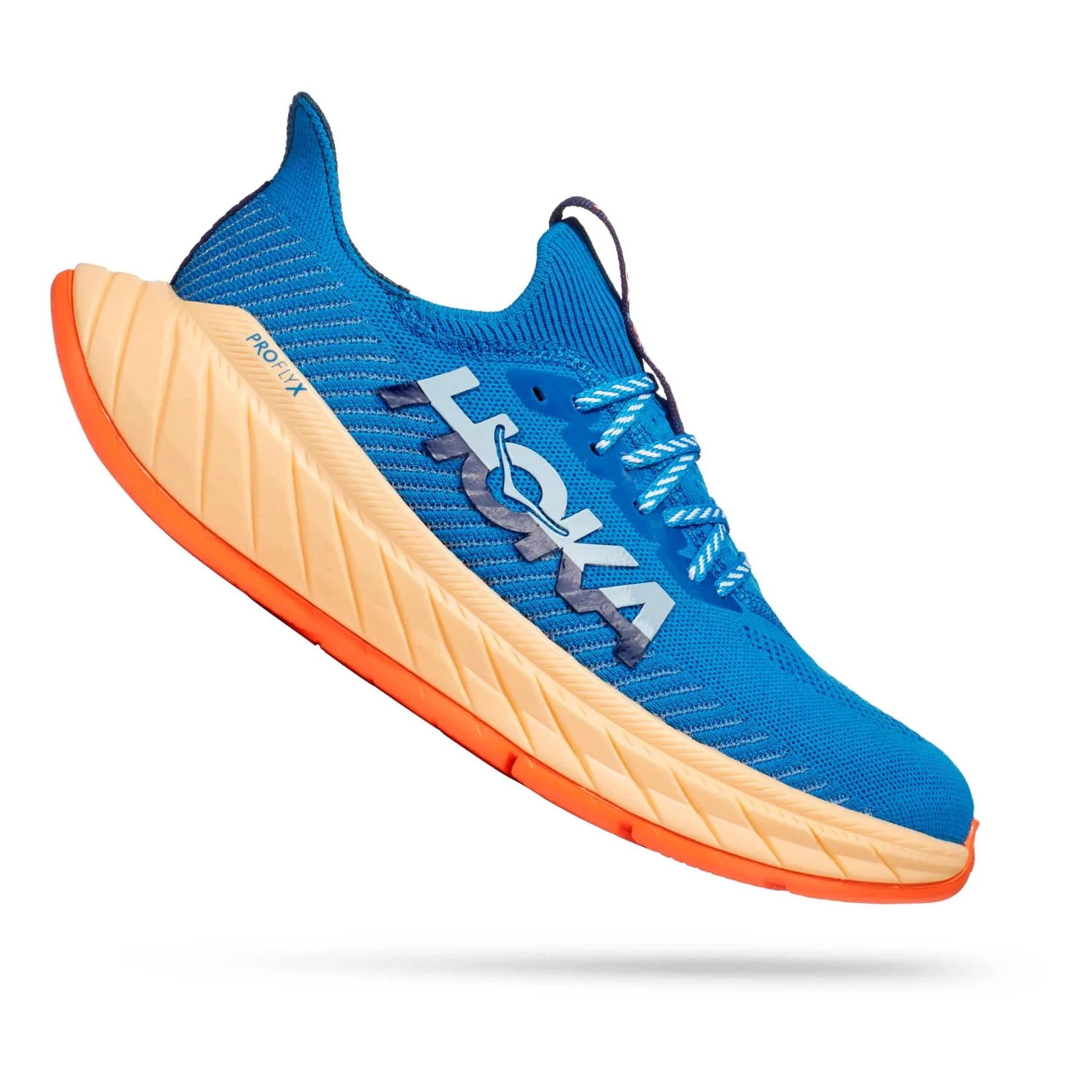 Hoka Zapatillas Carbon X 3 Hombre Azul Naranja 4 Hoka Zapatillas Carbon X 3 Hombre Azul Naranja - Imagen 2
