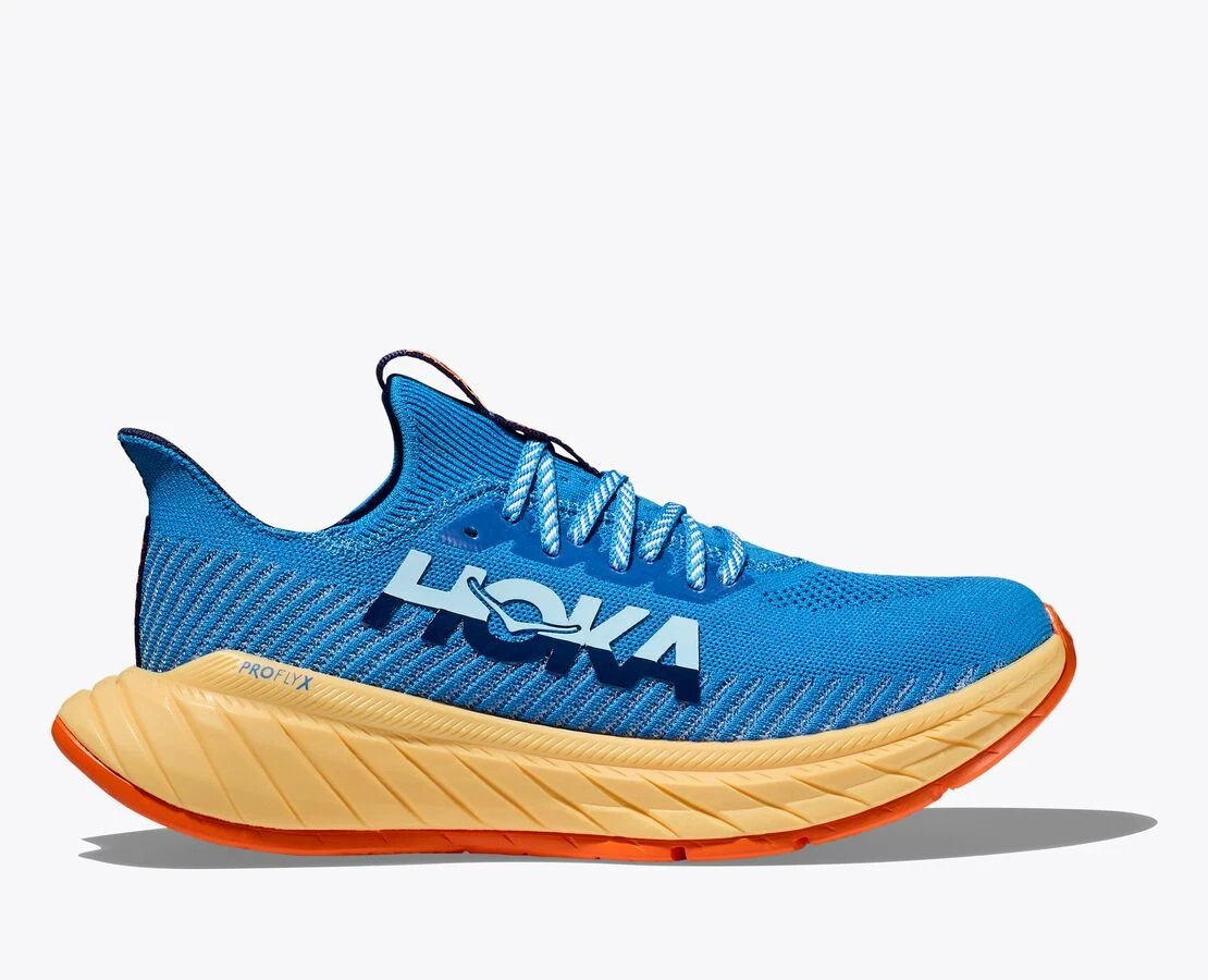 Hoka Zapatillas Carbon X 3 Hombre Azul Naranja 3 Hoka Zapatillas Carbon X 3 Hombre Azul Naranja