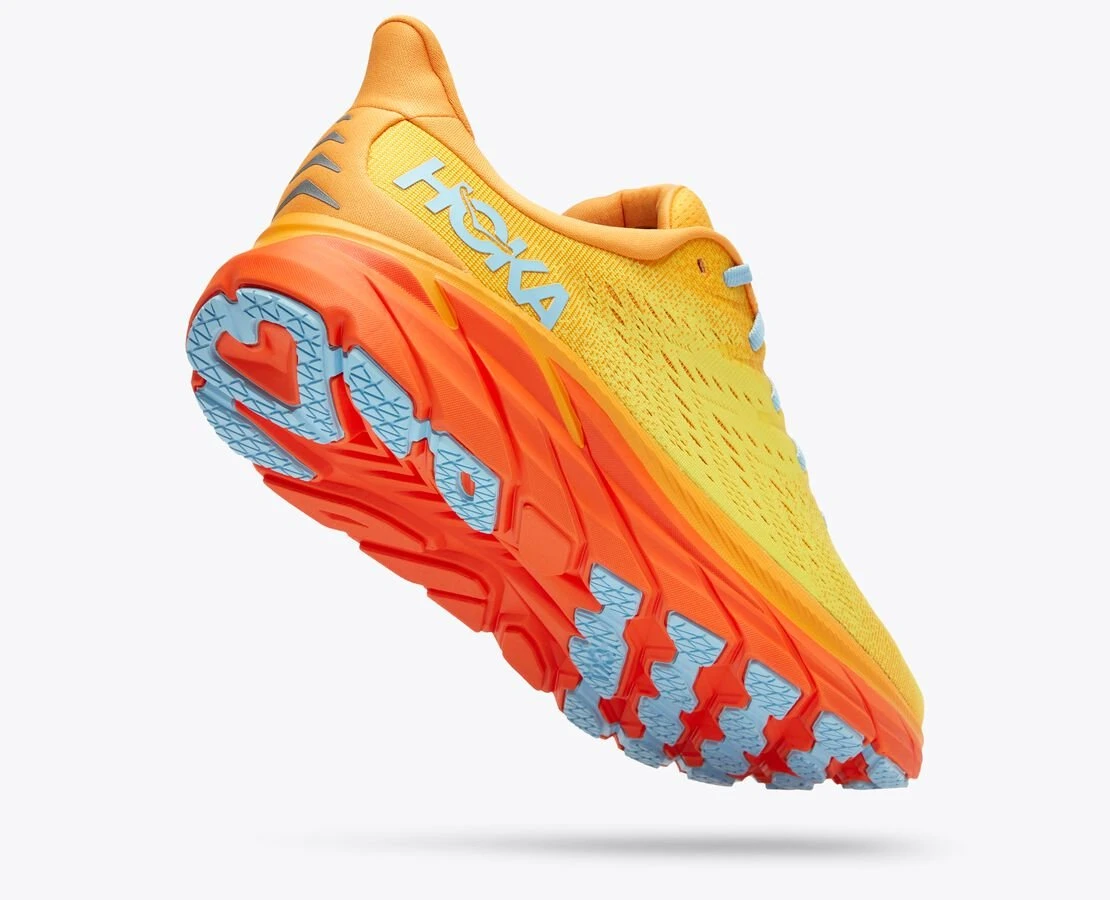 Hoka Zapatillas Clifton 8 Amarillo/Naranja Hombre 5 Hoka Zapatillas Clifton 8 Amarillo/Naranja Hombre - Imagen 3
