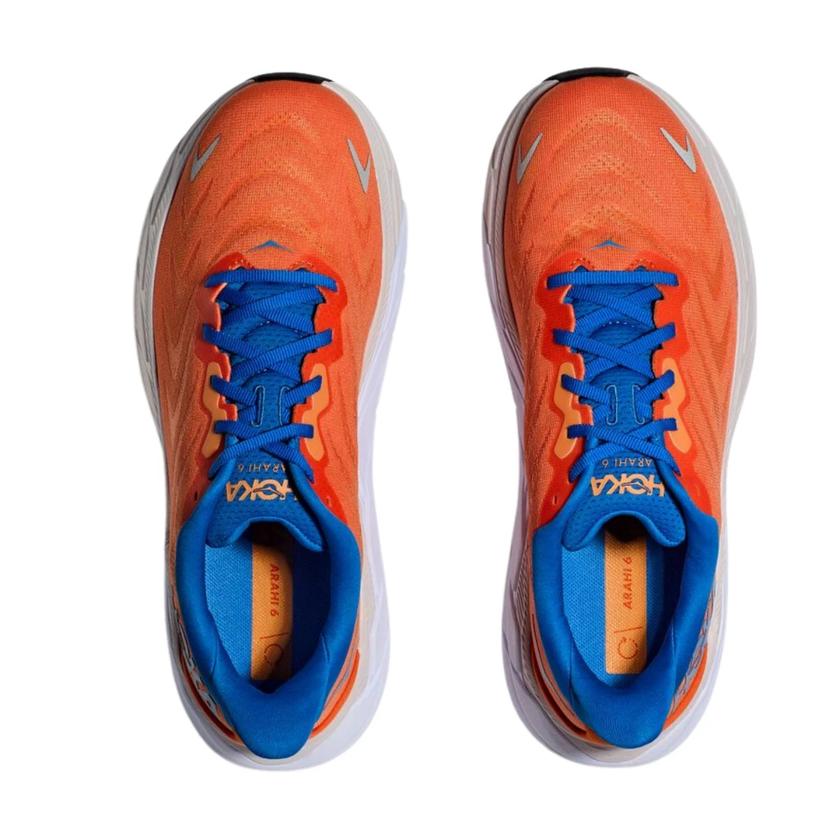 Zapatillas Hoka One One Arahi 6 Naranja Azul SS23 6 Zapatillas Hoka One One Arahi 6 Naranja Azul SS23 - Imagen 4