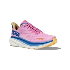 Zapatillas Hoka One One Clifton 9 Rosa Azul SS23 Mujer -Hoka zapatillas hoka one one clifton 9 rosa azul ss23 mujer 2