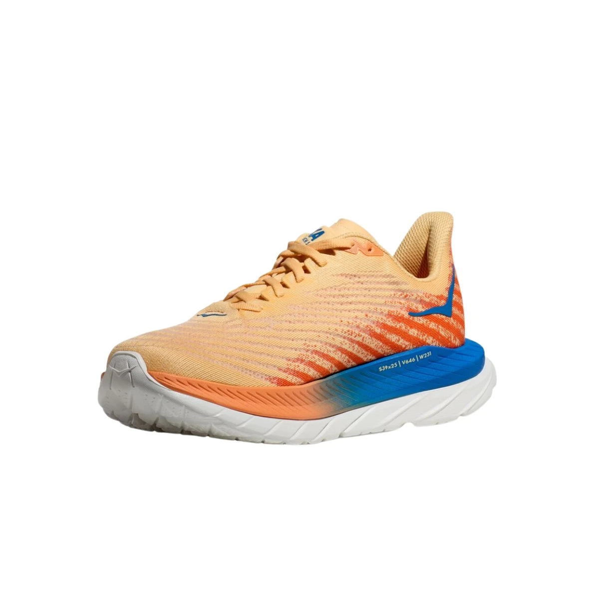 Zapatillas Hoka One One Mach 5 Naranja Azul SS23 4 Zapatillas Hoka One One Mach 5 Naranja Azul SS23 - Imagen 2