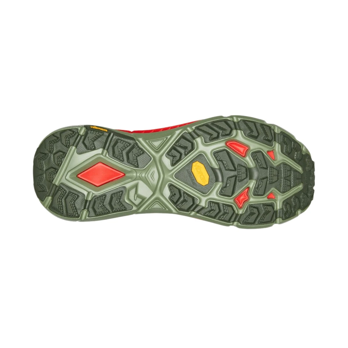 Zapatillas Hoka One One Mafate Speed 4 Verde Rojo AW22 7 Zapatillas Hoka One One Mafate Speed 4 Verde Rojo AW22 - Imagen 5
