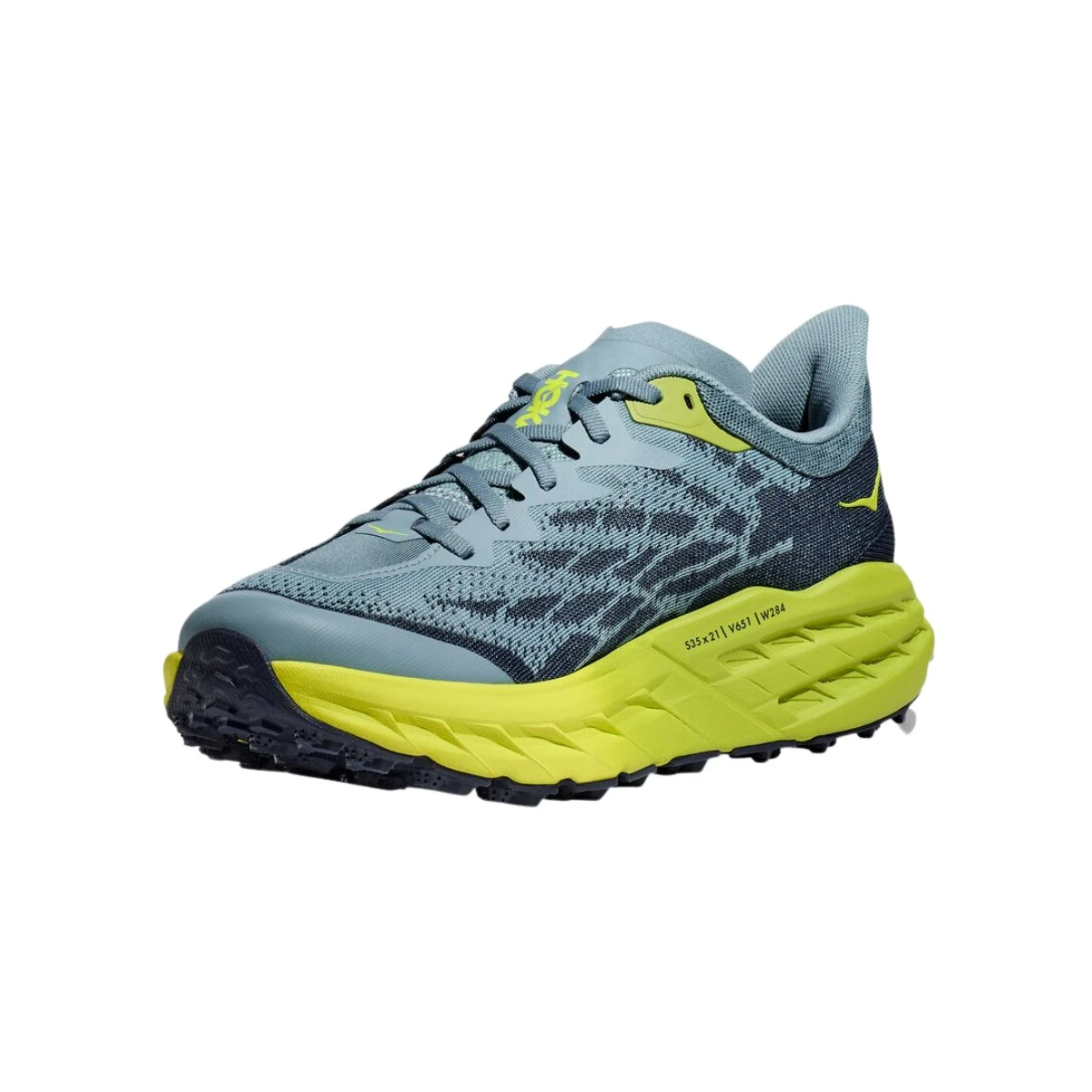 Zapatillas Hoka One One Speedgoat 5 Ancho Especial Gris Verde SS23 4 Zapatillas Hoka One One Speedgoat 5 Ancho Especial Gris Verde SS23 - Imagen 2