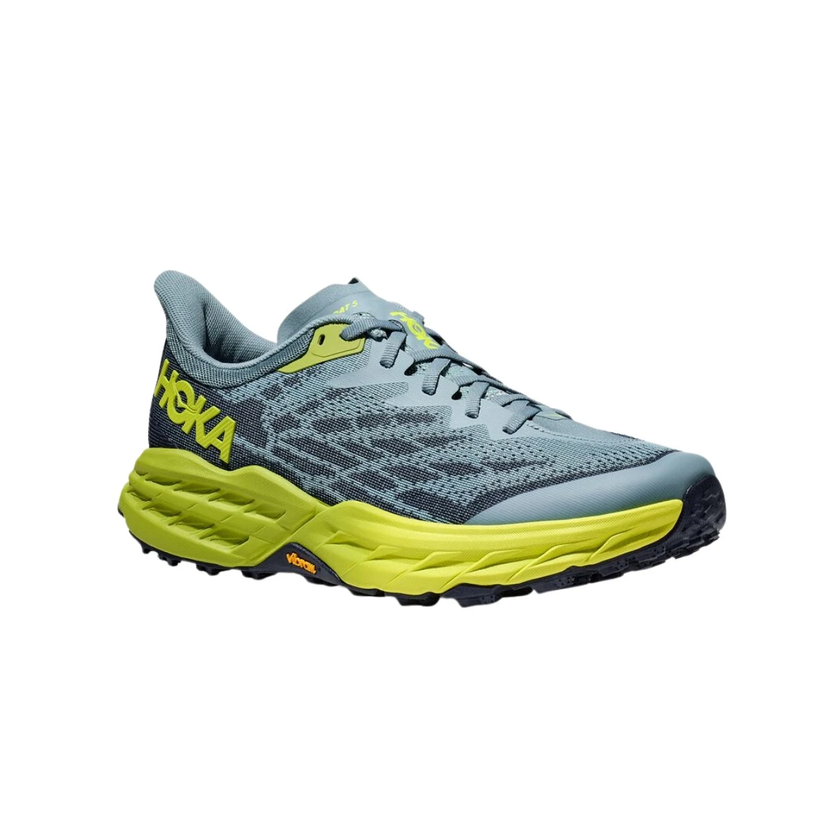 Zapatillas Hoka One One Speedgoat 5 Gris Verde SS23 3 Zapatillas Hoka One One Speedgoat 5 Gris Verde SS23