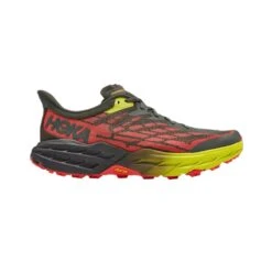 Hoka -Hoka zapatillas hoka one one speedgoat 5 rojo negro aw22 1
