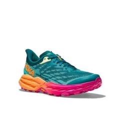 Hoka -Hoka zapatillas hoka one one speedgoat 5 turquesa rosa ss23 mujer 1