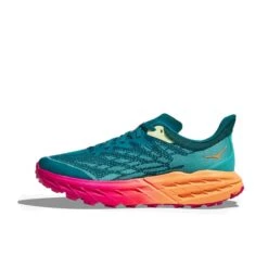 Zapatillas Hoka One One Speedgoat 5 Turquesa Rosa SS23 Mujer