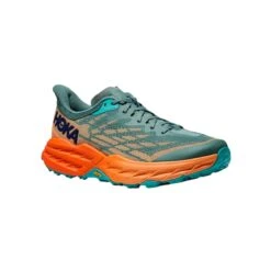 Zapatillas Hoka One One Speedgoat 5 Verde Naranja SS23 -Hoka zapatillas hoka one one speedgoat 5 verde naranja ss23 4