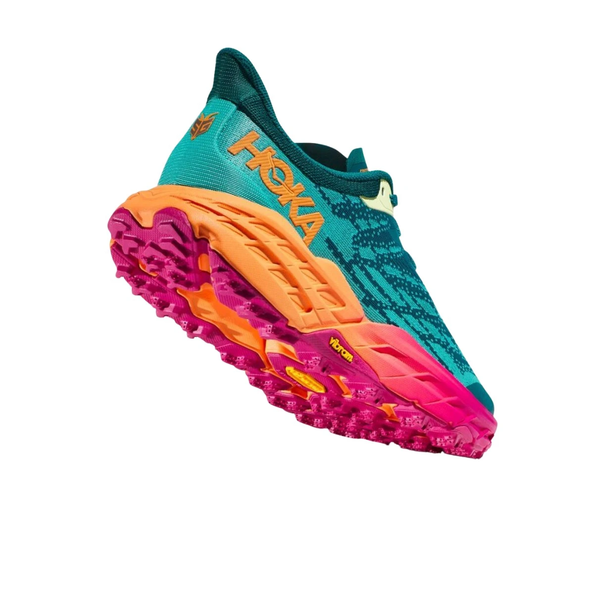 Zapatillas Hoka One One Speedgoat 5 Verde Rosa SS23 5 Zapatillas Hoka One One Speedgoat 5 Verde Rosa SS23 - Imagen 3