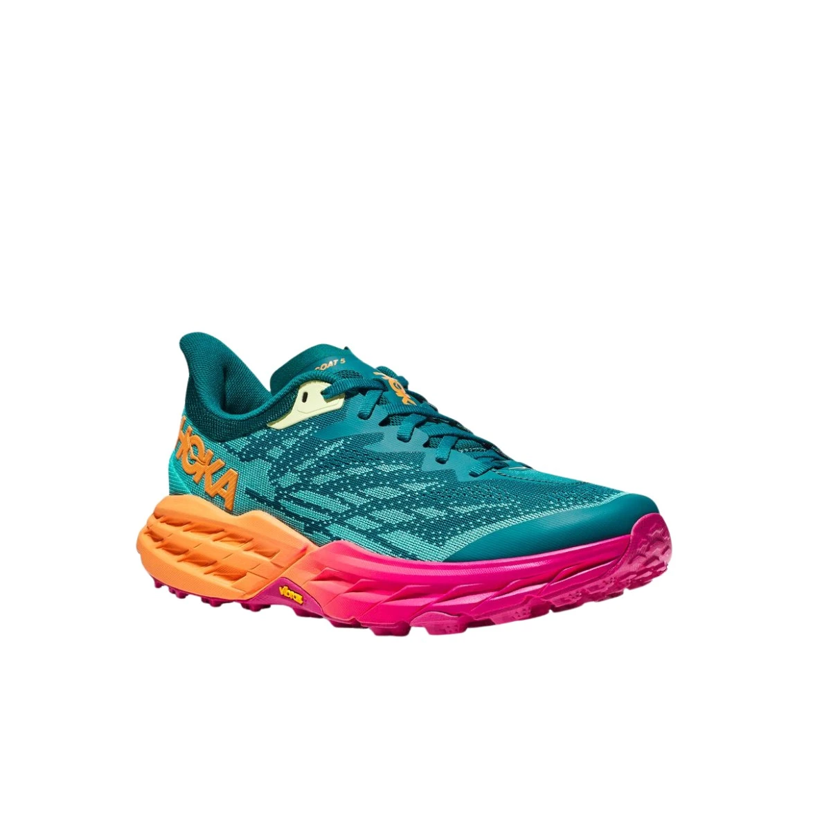 Zapatillas Hoka One One Speedgoat 5 Verde Rosa SS23 7 Zapatillas Hoka One One Speedgoat 5 Verde Rosa SS23 - Imagen 5
