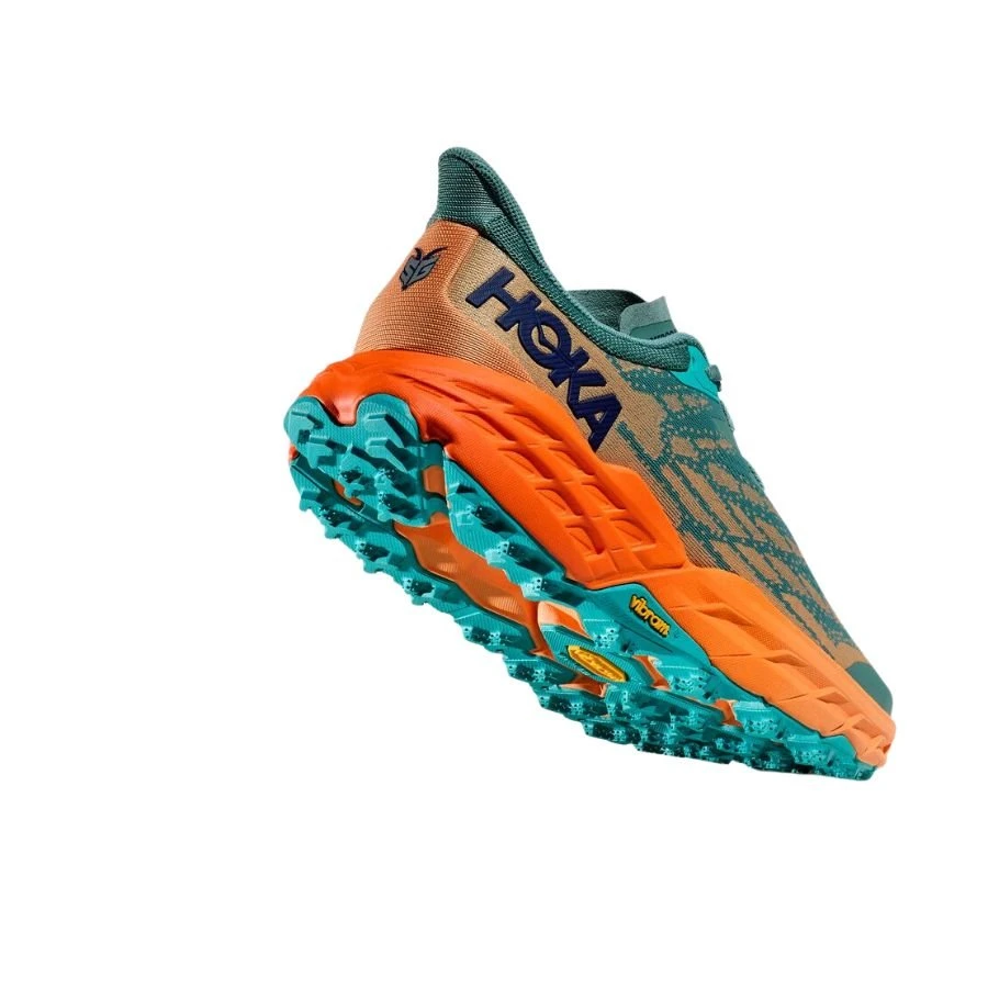 Hoka Zapatillas Speedgoat 5 Hombre Verde Naranja 3 Hoka Zapatillas Speedgoat 5 Hombre Verde Naranja - Imagen 2