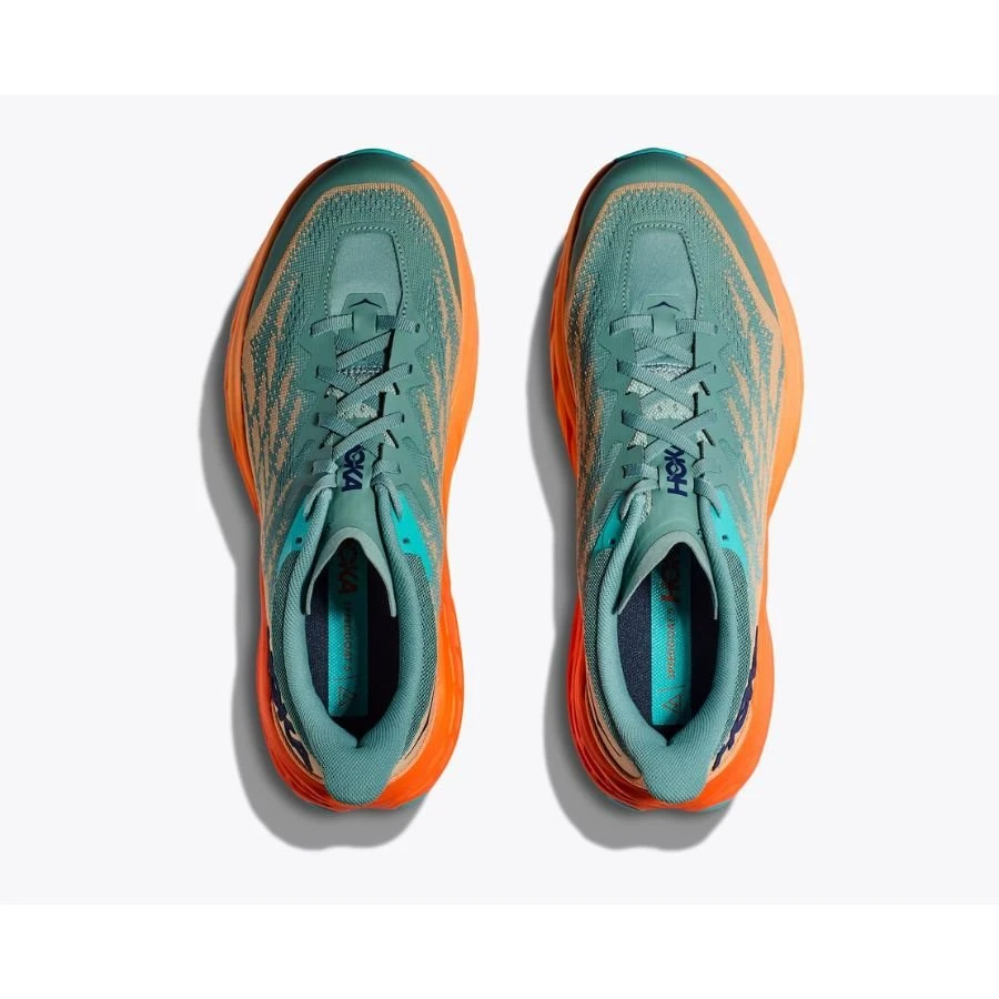 Hoka Zapatillas Speedgoat 5 Hombre Verde Naranja 9 Hoka Zapatillas Speedgoat 5 Hombre Verde Naranja - Imagen 8
