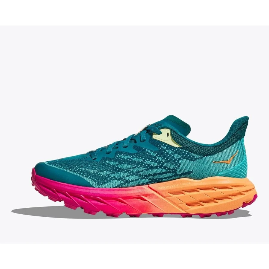 Hoka Zapatillas Speedgoat 5 Mujer Verde Violeta 4 Hoka Zapatillas Speedgoat 5 Mujer Verde Violeta - Imagen 2