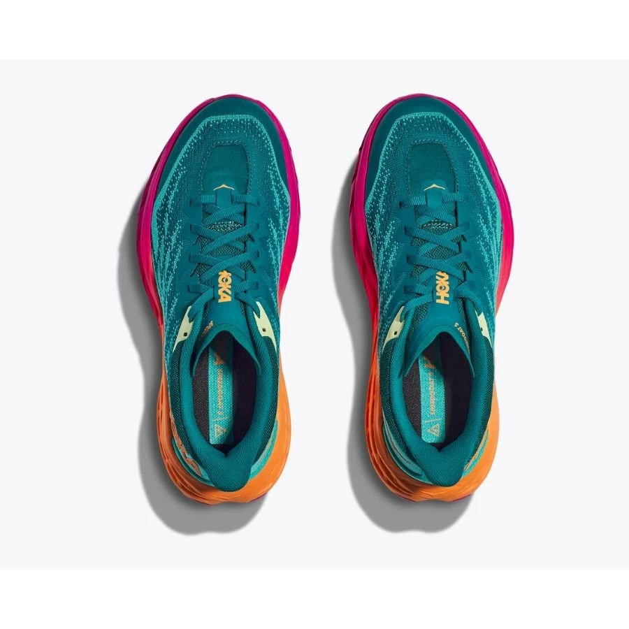 Hoka Zapatillas Speedgoat 5 Mujer Verde Violeta 8 Hoka Zapatillas Speedgoat 5 Mujer Verde Violeta - Imagen 6